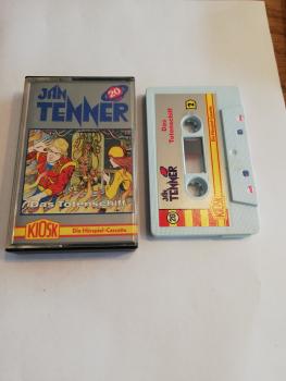 Jan Tenner Folge 20 Das Totenschiff Weiß mit Silbernen Aufkleber 4.27720 CD Kiosk(Label Seite 1 der MC fehlt)